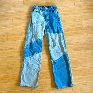 Hollister patchy jeans